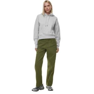 ARITZIA Tna  Greenwich Pant High-waisted carpenter twill pants Green Size 4